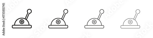 Lever icon concept. editable vector trendy illustrations.