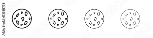 Leukemia icon concept. editable vector trendy illustrations.