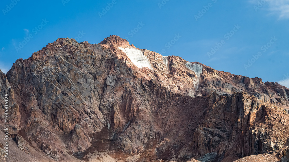 Fototapeta premium rocky mountain peaks. highlands. cliffs