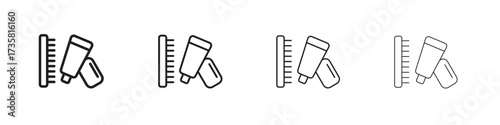 hygiene kit icon concept. editable vector trendy illustrations.