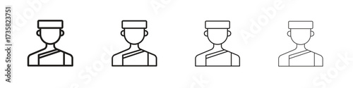 Concierge icon concept. editable vector trendy illustrations.