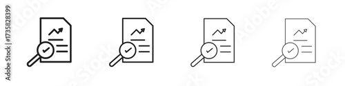Auditors icon concept. editable vector trendy illustrations.