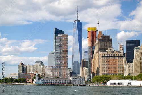 New York City, Manhattan skyline