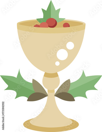 Christmas Eggnog Traditions festive eggnog mug topped with whipped cream, cinnamon, and star anise