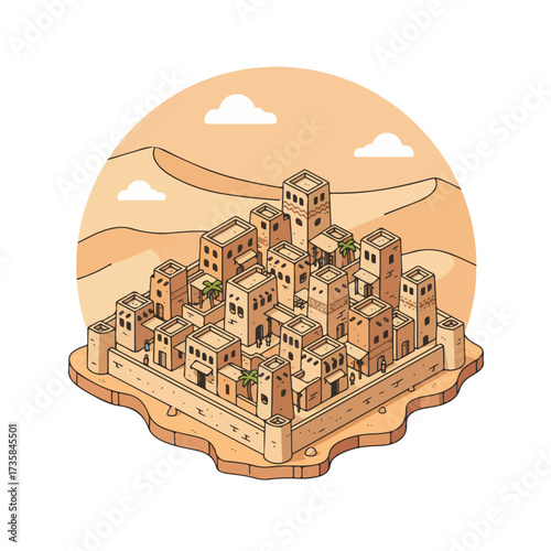 
World Landmark Icons 
Isometric Cartoon Pack
