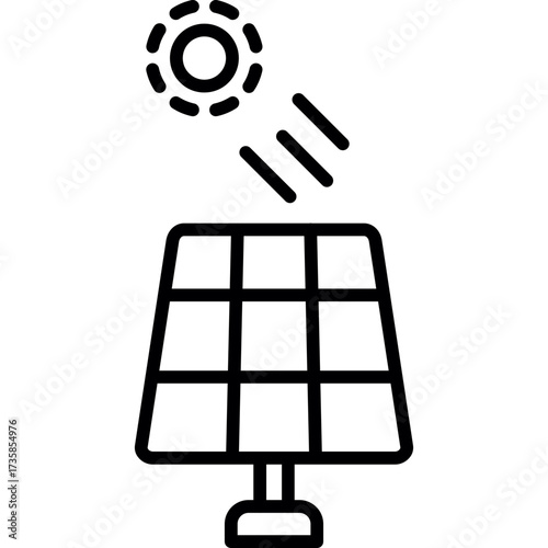 Solar Panel Icon