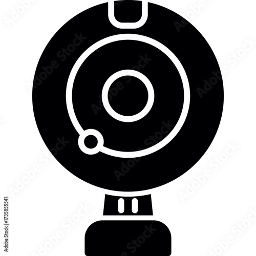 Round Webcam Icon