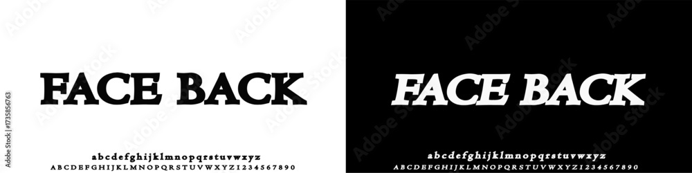 Obraz premium Modern Elegant Glamour Font Uppercase Lowercase Number and Symbol. Lettering Fashion Designs. Typography condensed serif fonts for design vector illustration