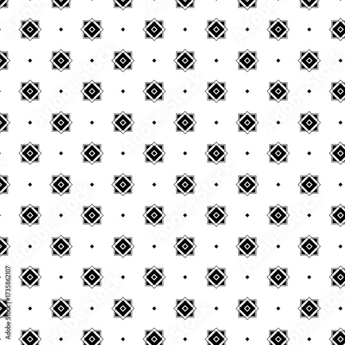 Floral seamless pattern, Thai pattern vector, Geometric pattern