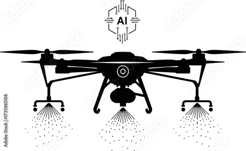 aipowered drone revolutionizes crop care with advanced spraying precision