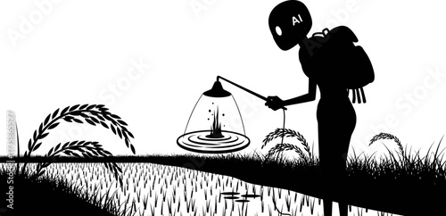 ai nurtures digital fields, sowing innovation for future harvests