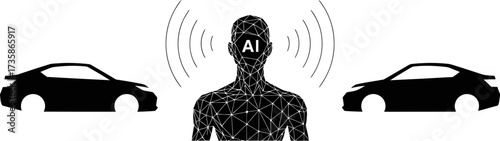 ais digital mind connects with vehicles, enabling intelligent transportation safely