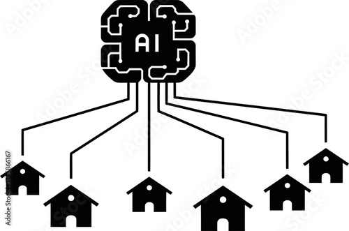 intelligent network centralizes control, transforming multiple houses into a smart ecosystem