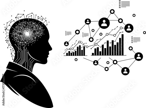 augmented mind comprehends global networks, driving analytical clarity and foresight