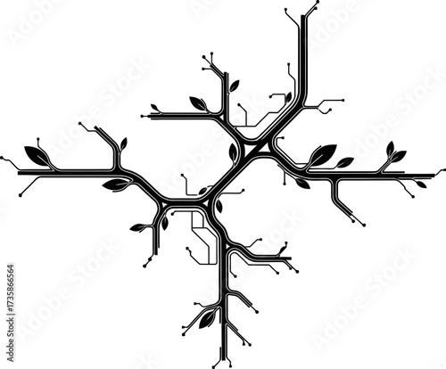 organic circuits bloom technologys natural evolution, fusing life and logic