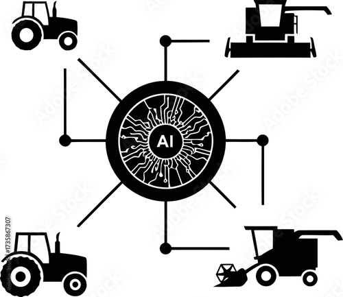 ai powers agriculture smart machines optimize harvests, ensuring global food production
