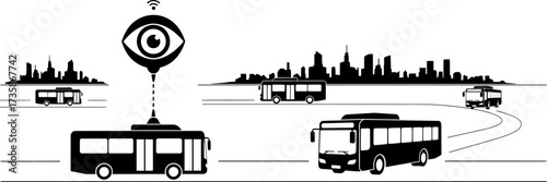future public transport digital eyes optimize urban movement across cities