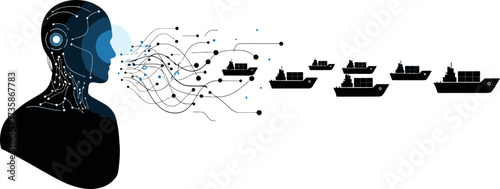 neural nexus directs shipping automating global commerce with digital precision