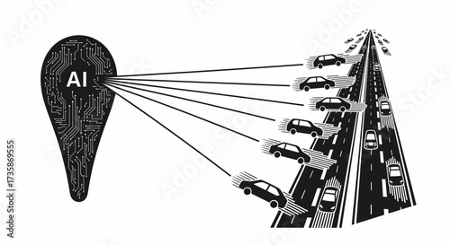 ai intellect steers smart cars, designing tomorrows seamless transportation grid