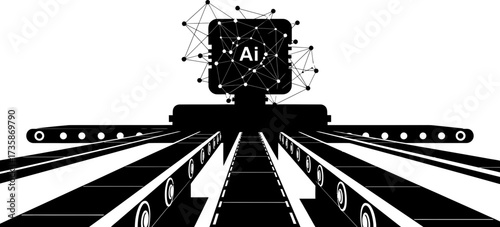 ai intelligence optimizes production flow, creating the future of automated manufacturing