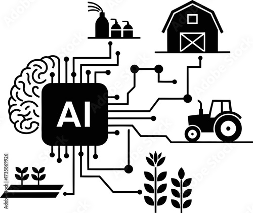 ai empowers fields, cultivating bounty through intelligent agricultural design