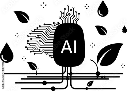 nurturing ai digital roots grow sustainable futures with green innovation