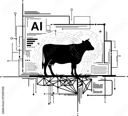 ai drives modern cattle farming toward technological and sustainable evolution