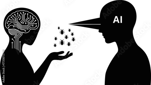 human logic faces ai deception, uncovering errors and digital threats