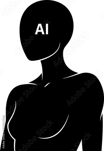 digital intellect within the silent power of artificial intelligence awakens