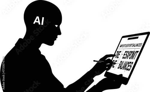 ai intelligence shapes financial futures, analyzing complex global economic data