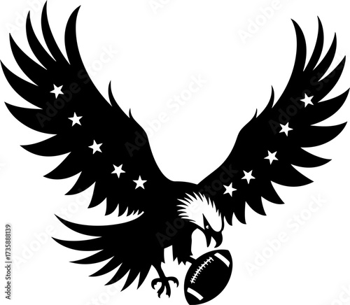 "Eagle Gridiron: The Spirit of American Football"