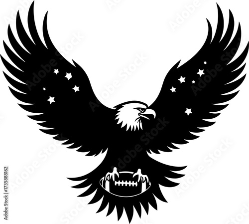 "Eagle Gridiron: The Spirit of American Football"