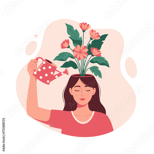Embracing self-nurturing practices for flourishing mental health and achieving inner peace and personal growth