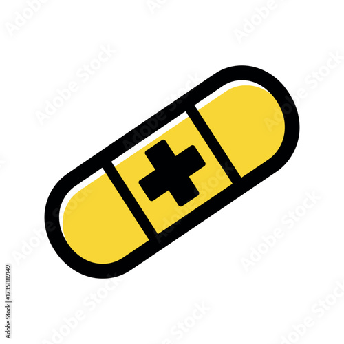 medicine with medical cross icon