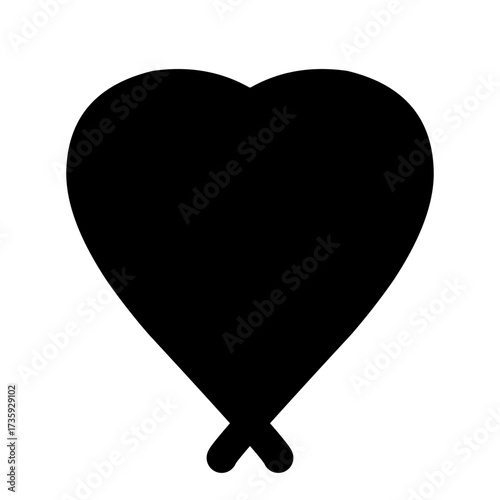 Liver vector icon. Isolated love symbol set. A set of hearts for Valentine's day. Holiday of all lovers. Valentine's Day 2021. February 14. Red icons. Flat design. Heart and love
