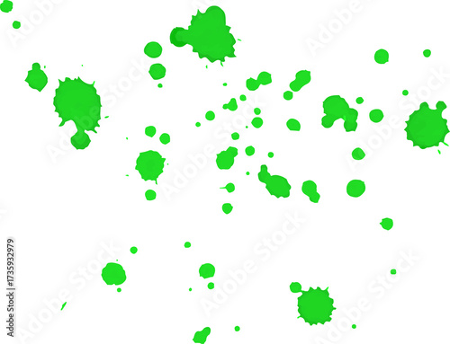 Bright colorful splashes, beautiful blot, paint spot