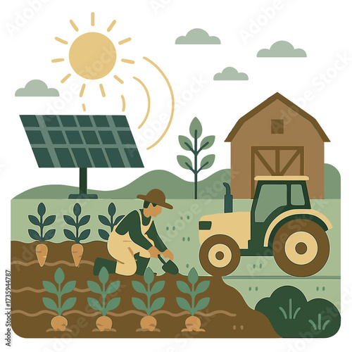 Solar energy fuels sustainable farming, boosting climate resilience and guaranteeing food security for future generations