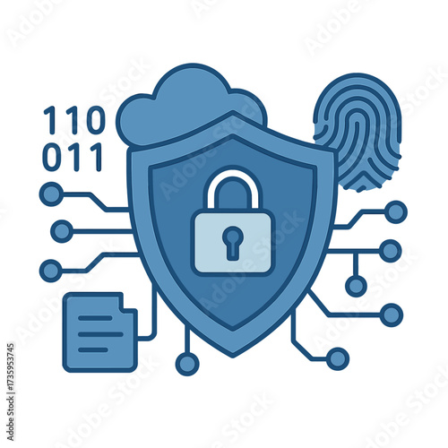 A future tech business security system for protecting information, data, and networks