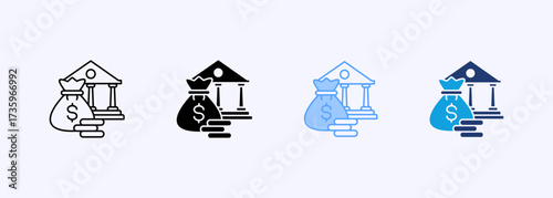 Investment Icon Set Multiple Style Collection