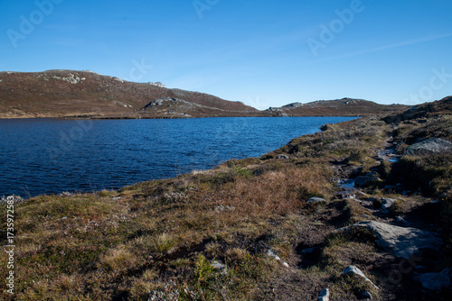 Beautiful Lake in the Mountains