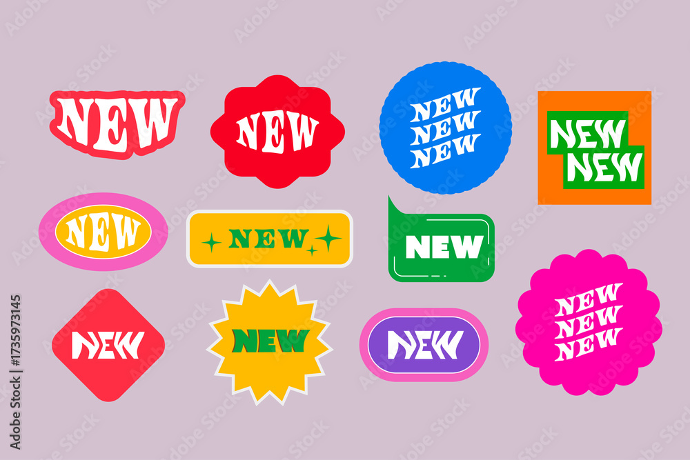 Obraz premium Sticker quotes