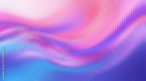 Konstfotografi Glass Bar Effect with Gradient Flat Abstract Background with Vaporwave Color Pal