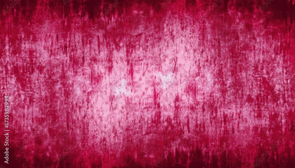 Obraz premium pink textured grunge background with distressed fabric pattern and soft vignette shading offering vintage abstract surface and copy space ideal for wallpaper or banner graphic design projects