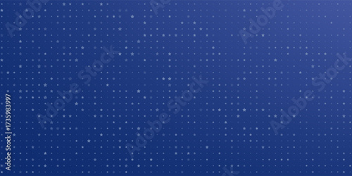 Abstract geometric background with squares. Blue pixel background with empty space. Vector illustration