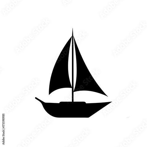 Abstract curved line vector graphic scalable eps icon for general design projects