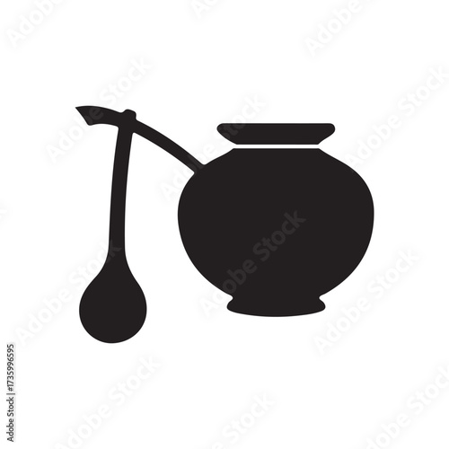 Clay Pot with Ladle