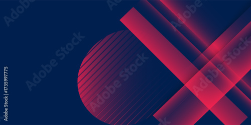 modern blue abstract background with elegant bright diagonal lines