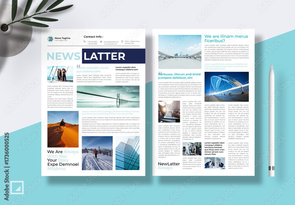 Creative Case Study Layout Stock Template | Adobe Stock