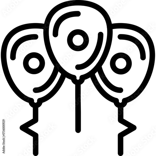 Balloons Icon