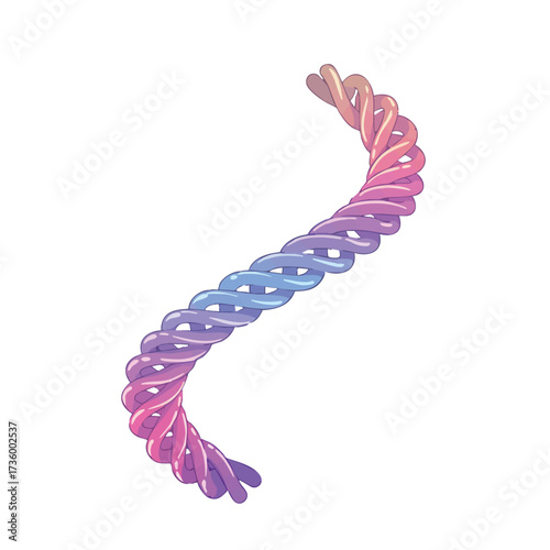 Rainbow Twist Candy String.